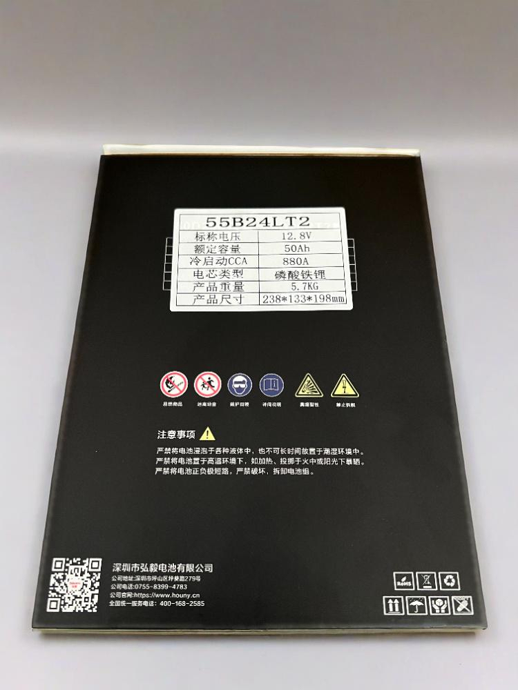 內箱側面規格標示